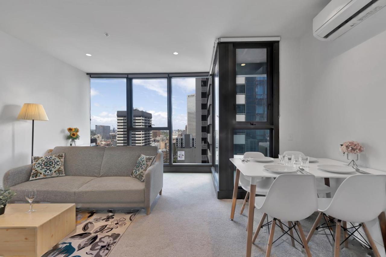 Eporo Tower Modern Apartments Melbourne Central Cbd Exterior foto